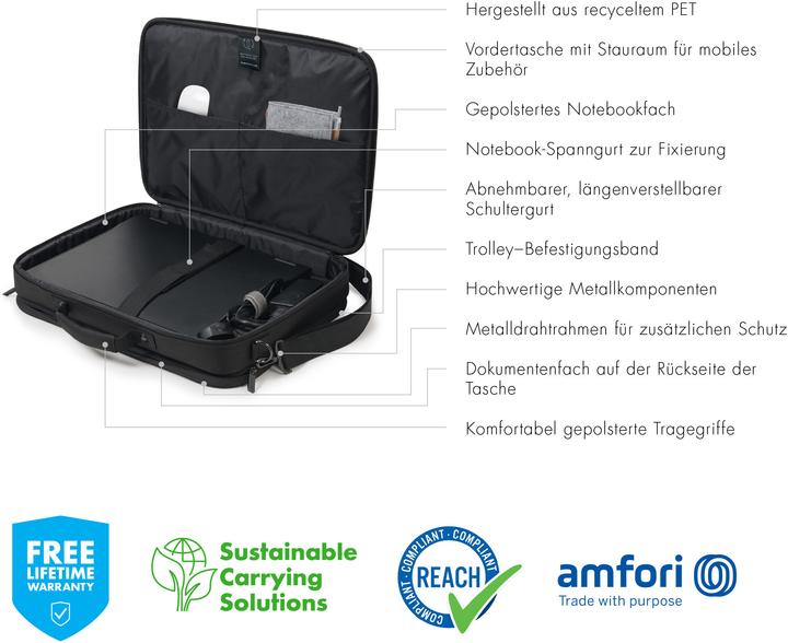 Actual product image Dicota Eco Multi Plus Base (17.30", Universal)