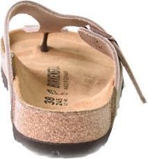 Actual product image Birkenstock Gizeh Nubuck Leather Normal (39)