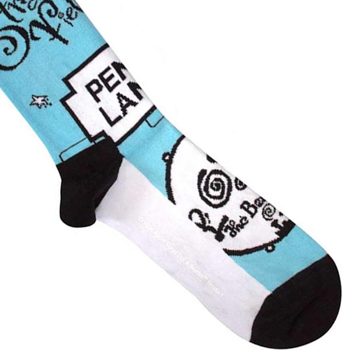Actual product image The Beatles Unisex Adult Strawberry Fields/Penny Lane Socks (40.5 - 45.5)