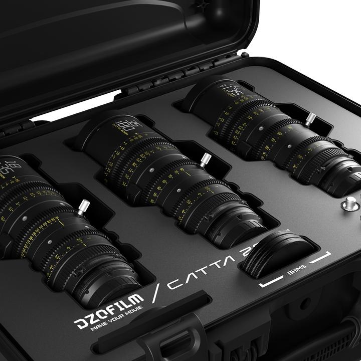 Produktbild Dzofilm Catta Zoom Bundles 18-35/35-80/70-135 T2.9-E Mount(Black) (C-Mount, Vollformat)