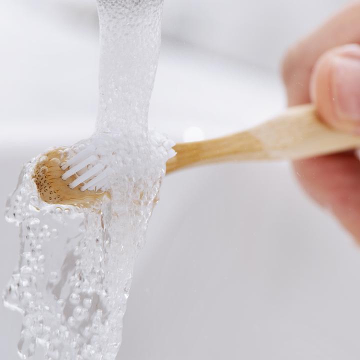 Actual product image Relaxdays Bamboo toothbrushes (Medium, 24 x)