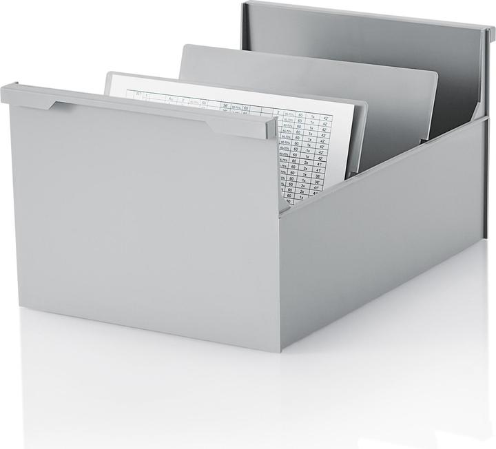 Actual product image Styro Card index box A5 cross grey (A5)
