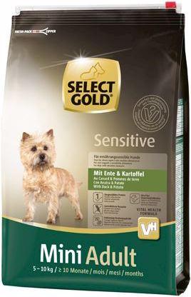 Produktbild Select Gold Sensitive Mini Ente & Kartoffel (Adult, 4000 g)