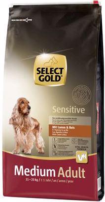 Produktbild Select Gold Sensitive Medium Adult Lamm & Reis (Adult, 12000 g)