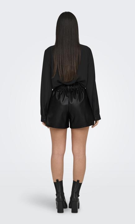 Produktbild JdY JDYMAYA Hohe Taille Normal geschnitten Kunstledershorts Kunstledershorts (XL)