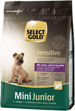 Produktbild Select Gold Sensitive Junior Mini Lamm Lachs & Kartoffel (Junior, 1000 g)