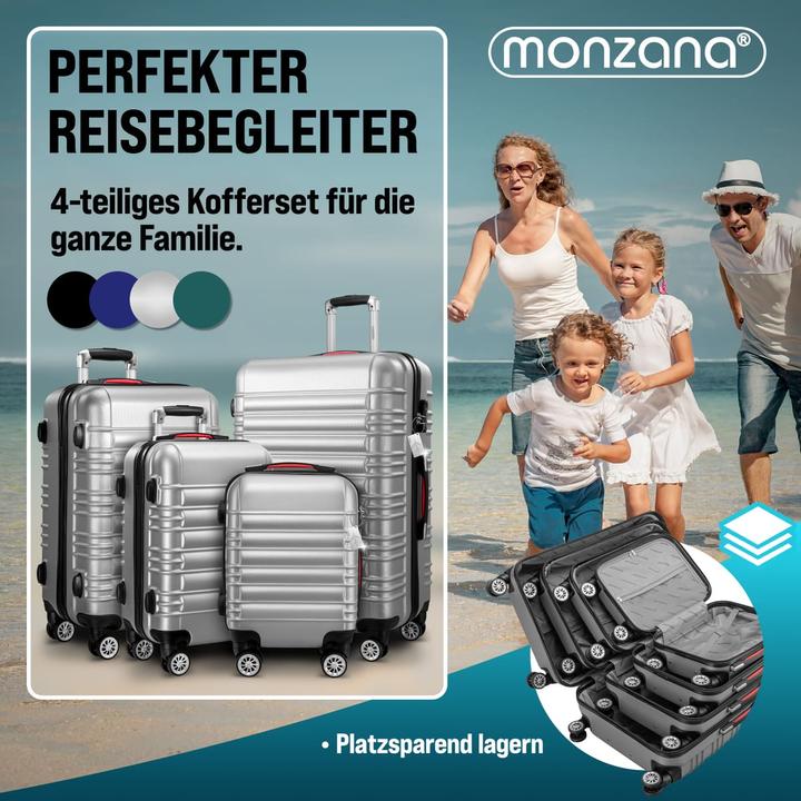 Image du produit Monzana Valise rigide avec accessoires Lot de 4