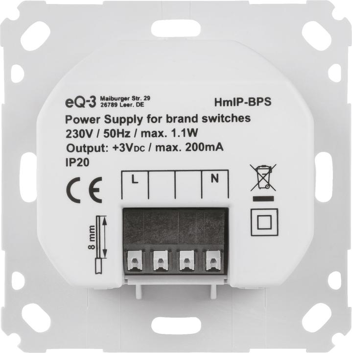 Immagine prodotto EQ-3 Alimentatore per interruttori di marca