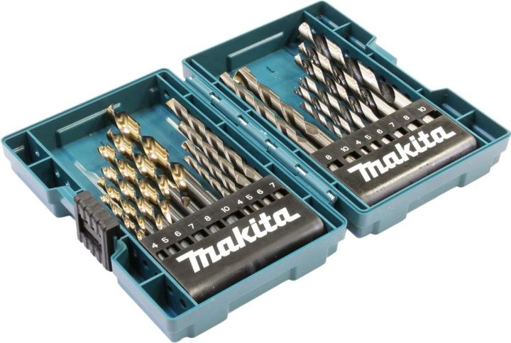 Actual product image Makita Drill bit set (5.0 mm, 4.00 mm, 7.0 mm, Ø 8.0 mm, 6.0 mm, 10.0 mm)