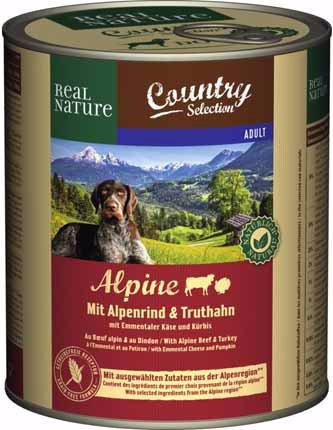 Produktbild Real Nature Country Alpine Adult mit Truthahn und Alpenrind (Junior, 800 g)