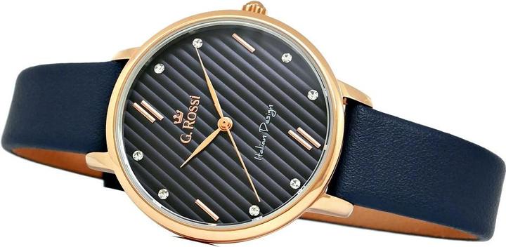 Image du produit Gino Rossi watch G.Rossi women's watch 12094A-6F3 (Horloge à phases de la lune)