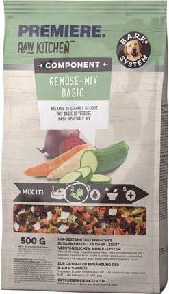 Premiere Raw Kitchen Vegetable Mix Basic (Junior, Senior, Adult, 500 g)
