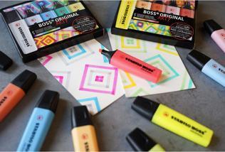 Immagine prodotto STABILO Evidenziatore BOSS ORIGINAL (Pink, Giallo, Verde, Arancia, 5 mm, 4 x)