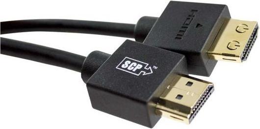 Produktbild SCP 991UHD-2.5M, 2,5 m, Audio Return Channel (ARC), Schwarz (2.50 m, HDMI)