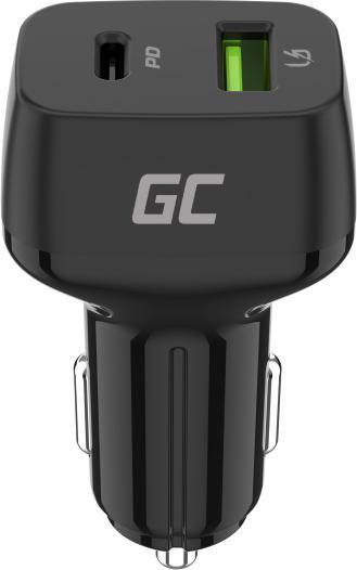 Image du produit GreenCell CAD33 - Intérieur - allume-cigare - 12 V - noir