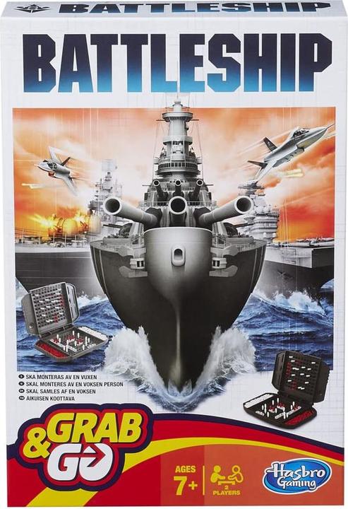 Produktbild Hasbro Gaming Battleship Grab & Go Game, Board game, War, 7 yr(s) (Multilingual)