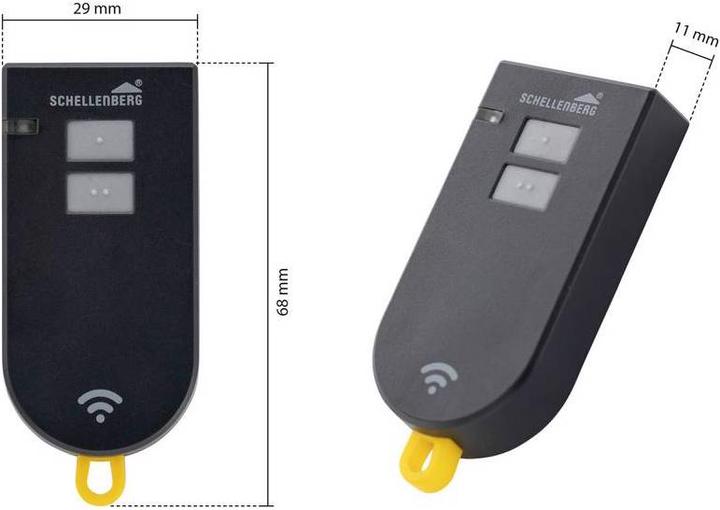Actual product image Schellenberg Radio hand-held transmitter (Handheld transmitter)