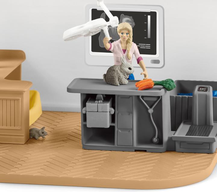 Image du produit Schleich Cabinet vétérinaire avec animaux de compagnie