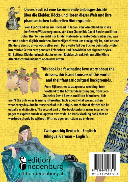 Produktbild Kleider sind für alle da! Das Kinderbuch für eine kunterbunte Kleidungswahl, egal wer du bist. (Englisch, Deutsch, Sarah Herbig-Buttula, Anika Slawinski, 2023)