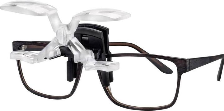 Produktbild Eschenbach 162461 maxDETAIL clip Lupenbrille mit Clip Vergroesserungsfaktor 2 x