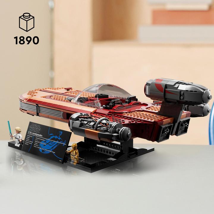 Actual product image LEGO Star Wars - Luke Skywalker's Landspeeder (75341, LEGO Rare Sets)