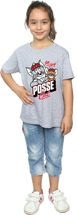 Immagine prodotto Tom & Jerry Posse Cat Maglietta Ragazze (128)