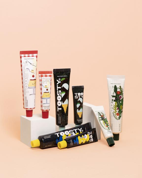 Produktbild Toosty Lemon sorbet toothpaste
