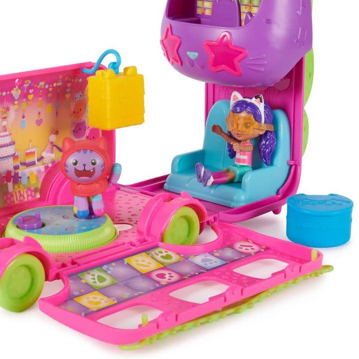 Actual product image Gabby's Dollhouse Sprinkle Party Bus