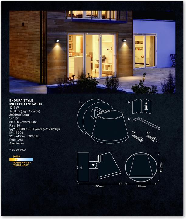 Immagine prodotto Ledvance Endura Style Midi Spot (800 lm, IP44)