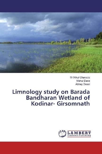 Produktbild Limnology study on Barada Bandharan Wetland of Kodinar- Girsomnath (Deutsch, Abhay Desai, Mehul Dave, Mr.NIkul Chavada, 2017)