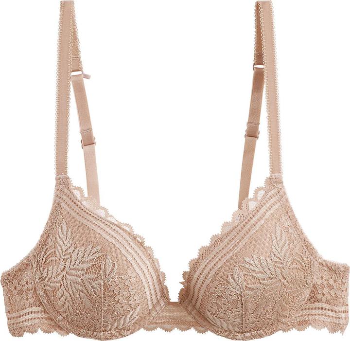 La Redoute Collections Push-up-BH aus recycelter Spitze