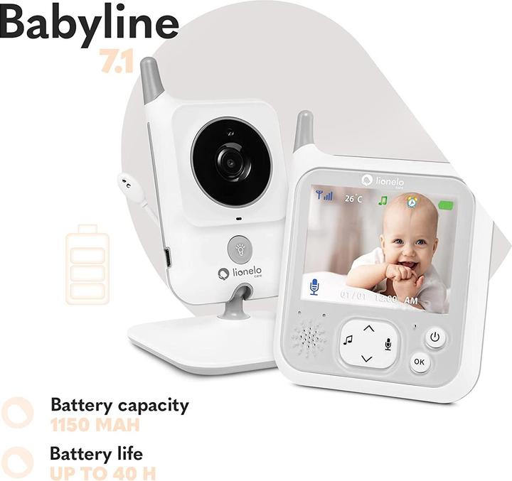 Image du produit Lionelo Babyline (Vidéo et audio, 260 m)