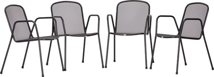 Productafbeelding Acamp Set 4x ALFREDO stapelstoelen