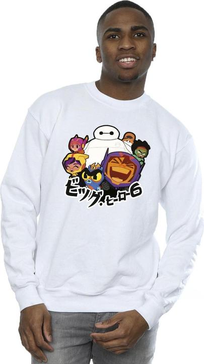 Produktbild Disney Big Hero 6 Baymax Group Manga Sweatshirt (M)