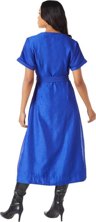 Actual product image Principles Womens/Ladies Belted Organza Shirt Dress (46 D)