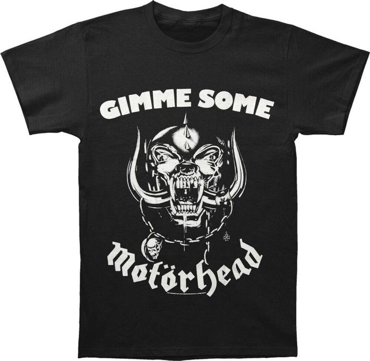 Actual product image Motorhead Unisex Adult Gimme Some T-Shirt (L)