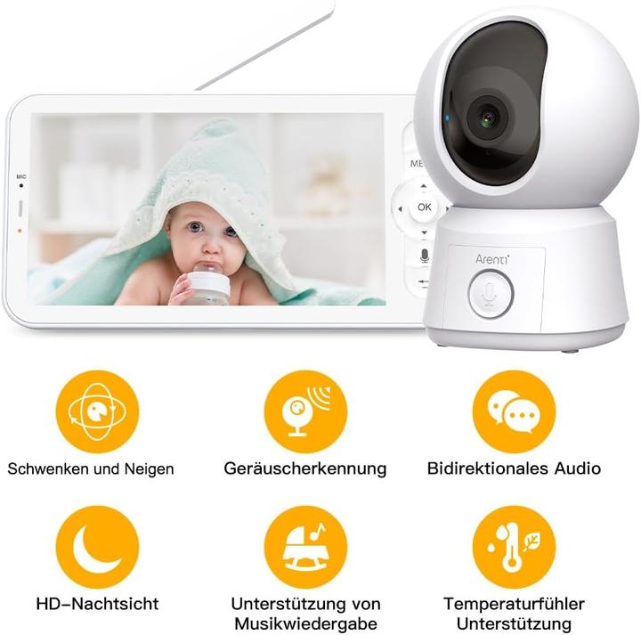 Immagine prodotto Arenti Kit Alnanny BC12S (Video e audio, 10 m)