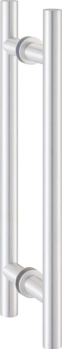 Kws Türgriff 8142, Länge 350 mm, Aluminium silber eloxiert (Türgriff)