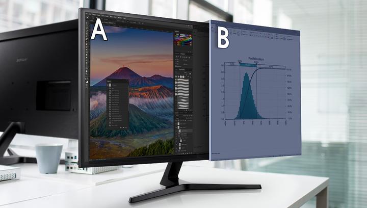 Produktbild Samsung U32J590UQP (3840 x 2160 Pixel, 32")