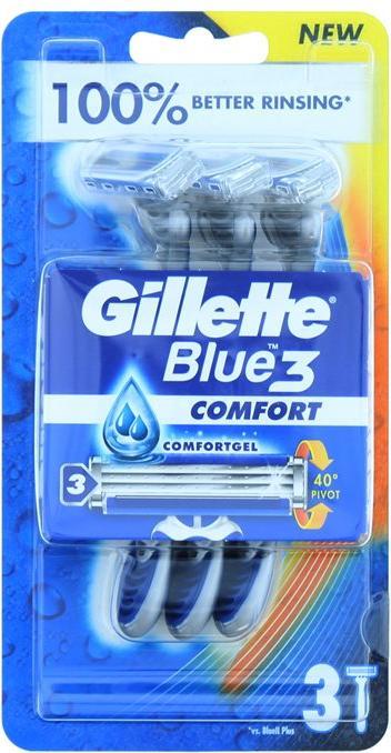 Immagine prodotto Gillette Blue 3 rasoio usa e getta confezione da 3 pezzi Comfort