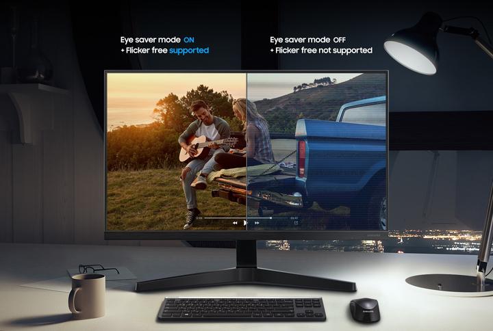 Actual product image Samsung F24T350FHR (1920 x 1080 pixels, 24")