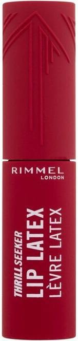 Immagine prodotto Rimmel London Rimmel Thrill Seeker Lip Latex 400 Rimmel Red Ultra-Smooth Finish (400 Rosso Rimmel)