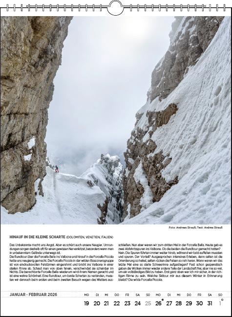 Immagine prodotto Blodigs Alpenkalender 2026 (24 x 32 cm, Copertina rigida, Tedesco)