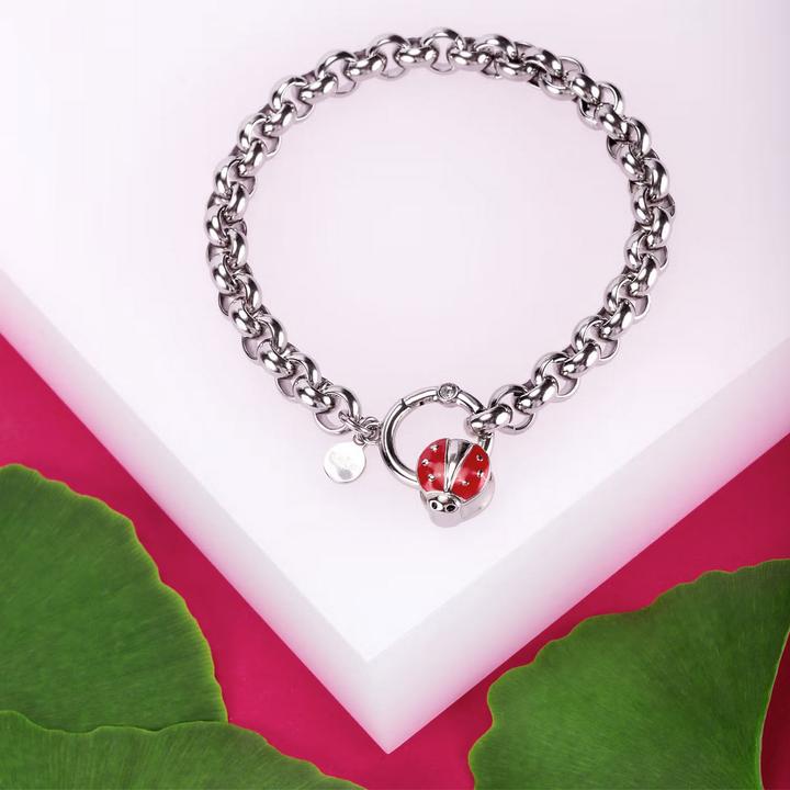 Actual product image Morellato Drops Br Base Lucky With 1pc B (19 cm, Stainless steel)