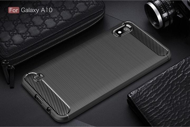 Actual product image König Design Mobile Phone Case for Samsung Galaxy A10 Case Cover Protective Case Black (Samsung Galaxy A10)