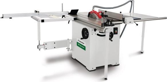 Holzstar FKS315-2000 E Scie circulaire à format 400V avec inciseur Longueur de coupe 2.000mm