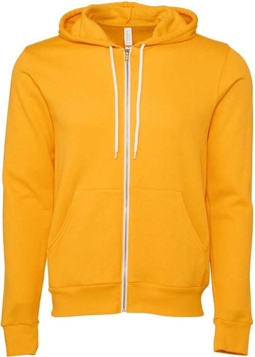 Canvas Hoodie Mit Durchgehendem Reissverschluss (XXL)