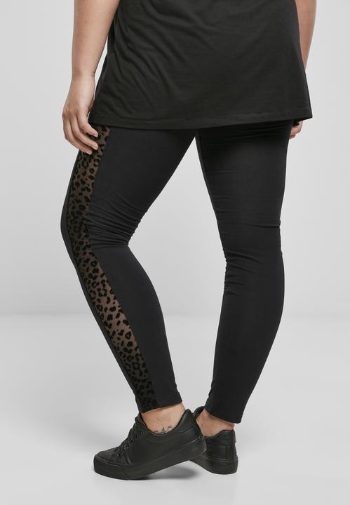 Produktbild Urban Classics Ladies Flock Lace Stripe Leggings (5XL)