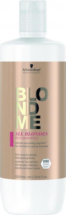 Schwarzkopf Blondme (1000 ml, Flüssiges Shampoo)