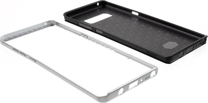 Actual product image König Design Mobile Phone Cover for Samsung Galaxy Grand Prime Plus Protective Case Backcover Cases Silver (Samsung Galaxy Grand Prime Plus)